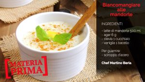 Come preparare il Biancomangiare alle mandorle ricetta siciliana