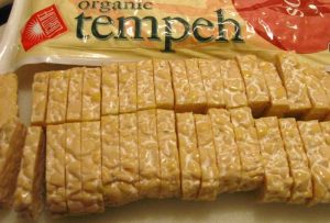 tempeh, soia gialla, alimento fermentato