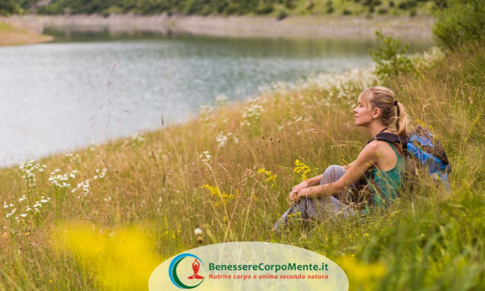 donna natura, disintossicare mente e anima