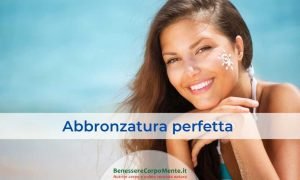 abbronzatura perfetta con betacarotene